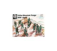Troupes De Montagne Italiennes Wwi Alpini X 45 Pièces - Waterloo 1815 Wlap057