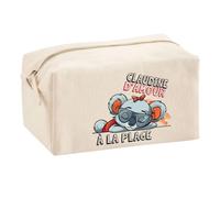 Trouse Multifonction Claudine Koala à la Plage | Trousse Scolaire Maquillage Idée Cadeau Collègue Noël Anniversaire | Trousse pour Fournitures Scolaires et de Bureau