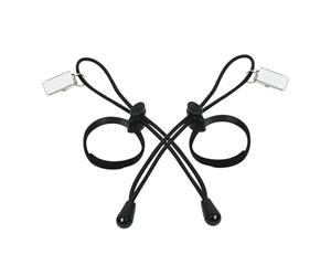 Trouser Matching Tool - Pants Leg Clip Set | 2PCS Anti Drag Elastic Clip for Wide Leg Pants Backdrop Cloth Paper Hanging Rope Clamp for Studio Photo Video Shooтing Accessories