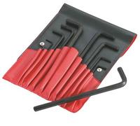 TROUSSE 10 CLES MALES 6 PANS A TETE SPHERIQUE SAM OUTILLAGE - 67ATR10