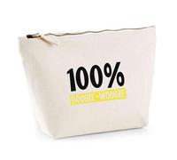 Trousse 100% Boogie-Woogie | Pouch | Idée Pochette Toilette Maquillage Transport Cadeau Anniversaire Fête Original Famille Travail Départ Collègue Retraite