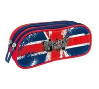 Quo Vadis - Trousse scolaire - Rectangle - Cities - Multicolore - Toile (polyester) - 2 compartiment(s) - Visuel london