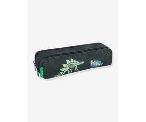 Trousse 2 Compartiments Dinosaures Timothée Les Fantaisies Tann's Patchs Phosphorescents Kaki TU
