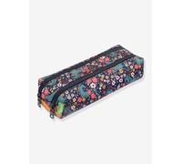 Trousse 2 compartiments fleurs et licornes Alba Les Fantaisies TANN'S marine TU