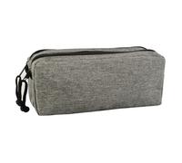 Trousse - 2 compartiments - Gris chiné - Rectangulaire - Clairefontaine