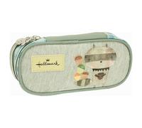 Trousse 2 Compartiments Hallmark Raton Laveur 22 Cm - Qualité Premium Beige/vert TU
