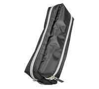 Trousse - 2 compartiments - Noir - 20cm - Scolaire - Online