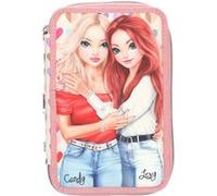 Trousse 2 compartiments Top Model Livre de coloriage Leoheart Multicolore