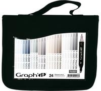 Trousse 24 marqueurs - Graph'It - Mélanger les nuances de gris