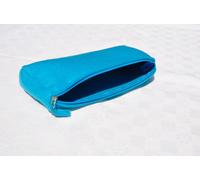 Trousse 24 X 10 Cm En Feutrine Turquoise