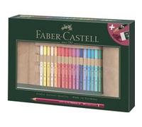 33 Crayons De Couleur - Polychromos - Trousse Rouleau - Accessoires - Faber-Castell
