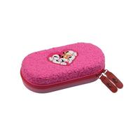 Trousse 3D peluche rose