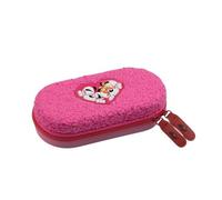 Trousse 3D peluche rose - DIDDL - Polyester et polyuréthane - Dès 3 ans