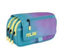 Trousse 4 Compartiments avec Rabat Sunset Turquoise 24 x 13 x 10 cm