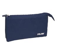 MILAN Trousse à crayons Collection 1918 5 compartiments Bleu marine