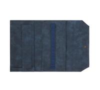 Trousse à aiguilles à tricoter circulaire vide avec plusieurs fentes élastiques pour ranger les outils de tricotage de voyage, sac de rangement pour crochet