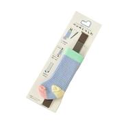 Trousse à colorée en forme de chaussette avec bande élastique pour carnet de notes, carnet de notes, planificateur, étudiant, salle de classe ou usage quotidien Tiny Sock Pencil Case