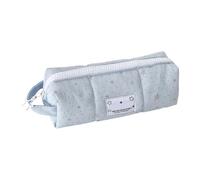Trousse à cosmétiques avec imprimé étoiles, Blue | de rangement à fermeture éclair pour les essentiels de transport quotidien, à fourre-tout de rangement