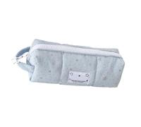 Trousse à cosmétiques avec imprimé étoiles, Blue | de rangement à fermeture éclair pour les essentiels de transport quotidien, à fourre-tout de rangement