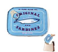 Trousse À Cosmétiques - Pochette De Voyage De Toilette, Sac De Rangement Pour Cosmétiques - Pochette De Rangement Esthétique Au Design Drôle De Sardine En Conserve Pour Soins De La Peau, Fard À Paupiè