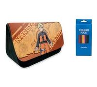 Trousse à crayon à et de stylo Goserda Naruto Jaune 21x14x7.5cm -09 G