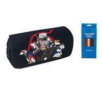 Trousse à crayon à et de stylo Goserda Naruto kakashi Noir 20x10x7.5cm -18