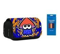 Trousse à crayon à et de stylo Goserda Splatoon Orange 22x11x4.5cm - 014