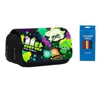 Trousse à crayon à et de stylo Goserda Splatoon Vert 22x11x4.5cm - 16