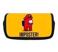 Trousse à crayon Among Us Jaune 21x10x7.5cm