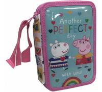 Trousse Ã crayon Educa Borras Pepa Pig Rose 12x20x6 cm