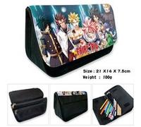 Trousse à crayon Fairy Tail pour Garçon et Filles (PC5682) 21x14x7.5 cm Noir G