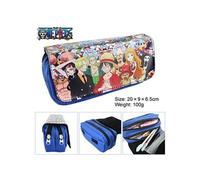 Trousse à crayon One Piece Bleu 20x9x6.5cm