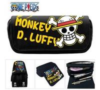 Trousse à crayon One Piece Luffy Noir 20x10x7.5cm