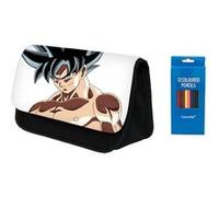 Trousse à crayon personnalisé manga avec 12 Goserda stylos de couleur- Dragon Ball #03 G