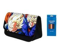 Trousse à crayon personnalisé manga avec 12 Goserda stylos de couleur- Dragon Ball #37 G