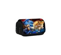 Trousse à crayon Sonic The Hedgehog pour Garçon et Filles (PC5437) 20x10x7.5 cm Multicolore