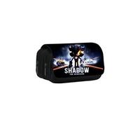 Trousse à crayon Sonic The Hedgehog pour Garçon et Filles (PC5455) 20x10x7.5 cm Noir