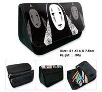 Trousse à crayon Spirited Away Noir 21x14x7.5cm G