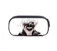 Trousse à crayon Tokyo Ghoul pour Garçon et Filles (PC5784) 21.5x10x5.5 cm Blanc Blanc G