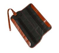 Trousse à Crayons 36/48/72 Fente Stylo Crayon Sac enveloppe Toile Pochette de Rangement Organisateur for Pinceau marqueur stylos Papeterie Bureau école Bricolage Voyage Crayon Sac Pen Case(72 Slot)