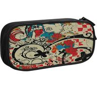 Trousse À Crayons Absurd Summer Fruits Fraise, Grande Capacité Grande Pochette Porte-Stylo