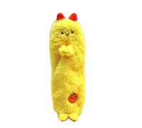 Trousse à crayons amusante en peluche grenouille avec motif de dessin animé avec grande ouverture, grande capacité, pour filles, garçons, adolescents, étudiants, fournitures scolaires de bureau, vert