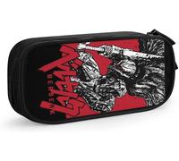 Trousse À Crayons Anime Berserk Guts, Sacs À Stylos De Grande Capacité, Sac De Rangement De Papeterie Pour Étudiants, Adapté Au Bureau Scolaire Des Garçons Et Des Filles