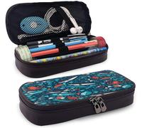 Trousse À Crayons Anime Movie Tangled Trousse À Crayons En Cuir Pu Étuis À Stylos Porte-Pochette Papeterie Cosmétique Sac À Double Fermeture Éclair Pour Igh/Moyen/Junior/Élémentaire/Enfants D'âge Prés