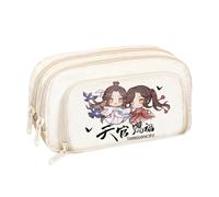 Trousse à crayons Anime Xie Lian imprimée Hua Cheng - Grande capacité - Pour la rentrée scolaire et le bureau, Type 1, 21x5x12cm, Trousse à crayons Anime