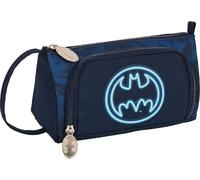 Trousse à crayons avec accessoires Batman Legendary bleu marine 20 x 11 x 8.5 cm (32 pièces)