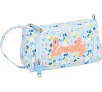 Trousse à crayons avec accessoires mousse Lovely bleu clair (32 pièces)