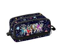 Trousse à crayons avec compartiments à fermeture éclair Motif dessin animé