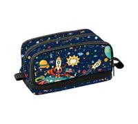 Trousse à crayons avec compartiments à fermeture éclair Motif dessin animé