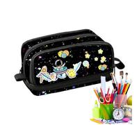 Trousse à crayons avec fermeture éclair - Grande capacité - Boîte de rangement amusante, C, Refer to description, Unisexe